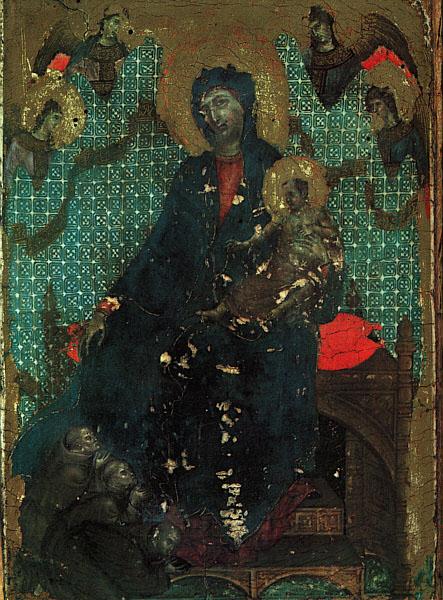 Duccio di Buoninsegna The Madonna of the Franciscans Germany oil painting art
